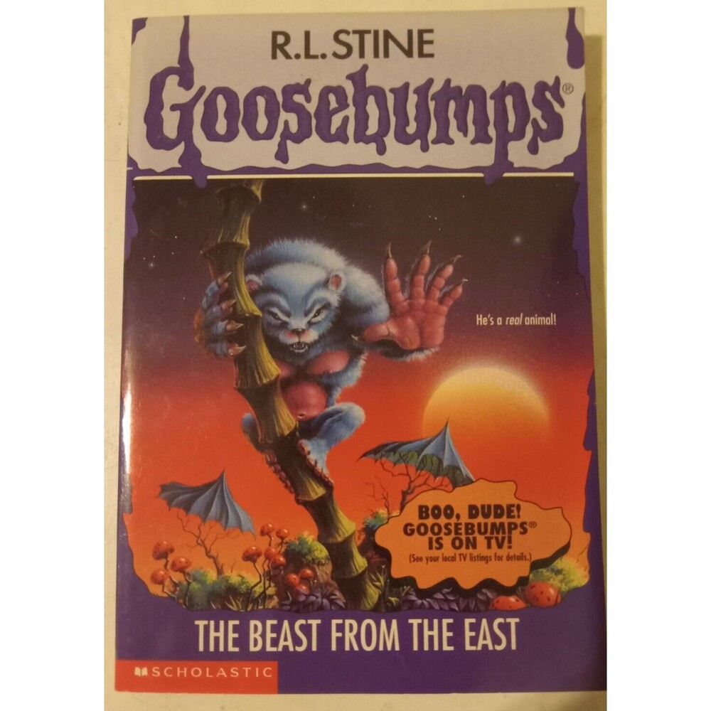 R.L. Stine's Goosebumps Book #43 The Beast From The East Preowned